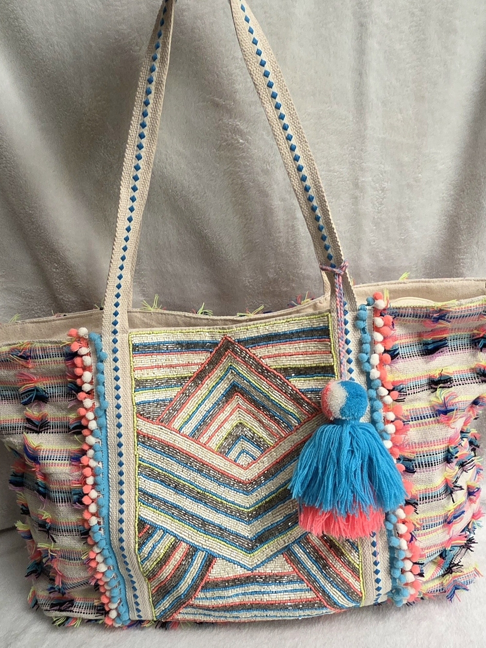 America & Beyond Tote And Wristlet